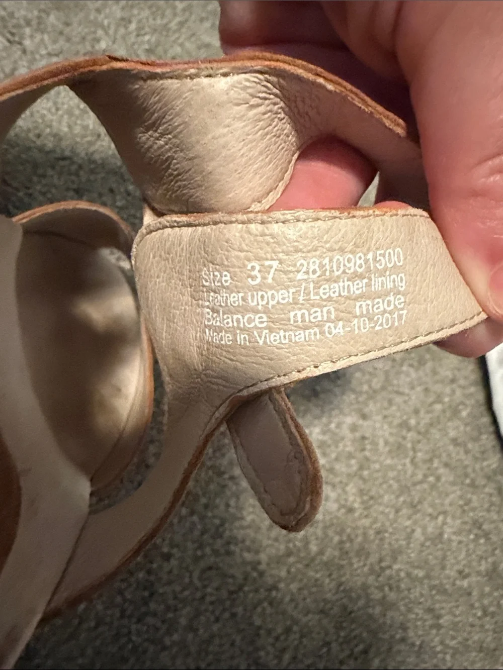 Dansko Women's Tan Cork Wedge Sandals - Picture 4 of 6
